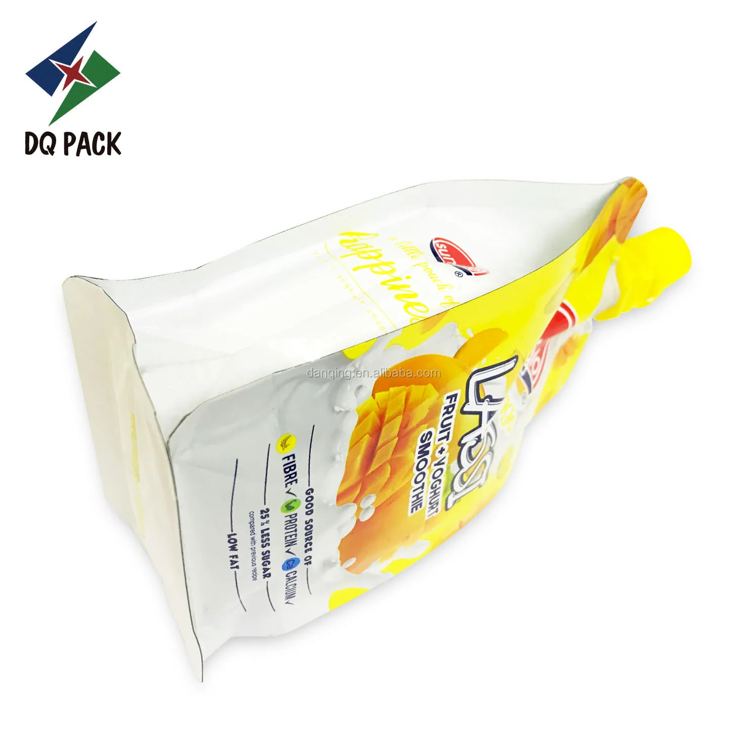 DQ PACK Custom Food Grade Baby Food Spout Pouch Packaging For Soft Drink Juice