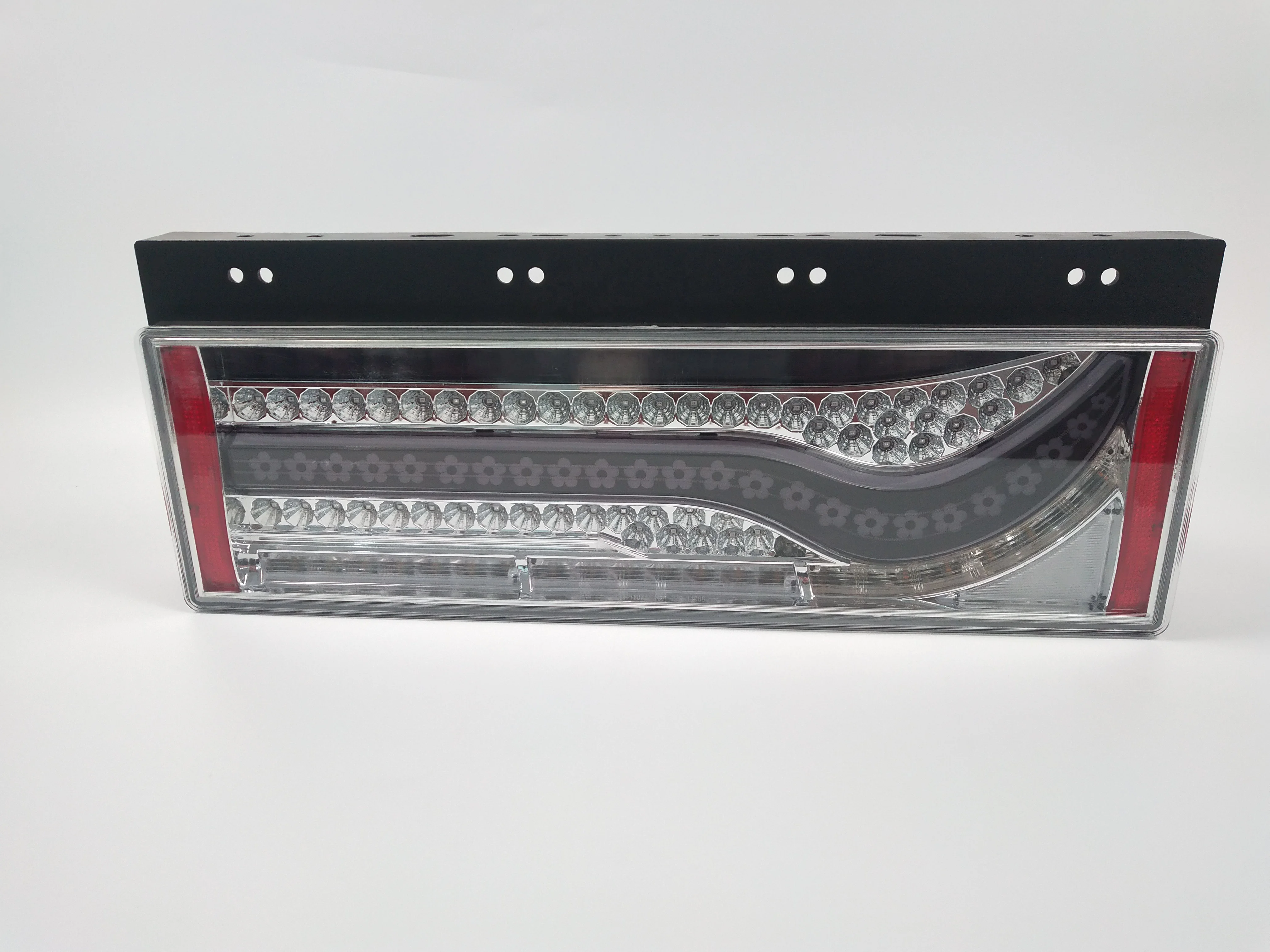 product oem universal 12v 24v trailer forklift led tail light new condition stop turn signal combination for cars-2