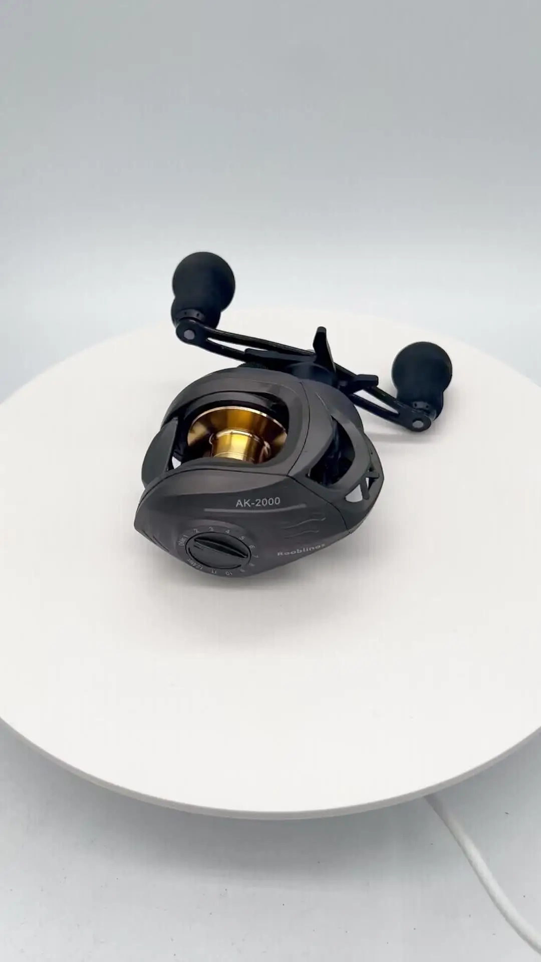 ROOBLINOS AK-2000 7.2:1 Carrete De Pesca Long Cast Reel Bait Casting Reels Baitcasting Reel for Sea Fishing ROOBLINOS AK-2000 7.2:1 Carrete De Pesca Long Cast Reel Bait Casting Reels Baitcasting Reel for Sea Fishing