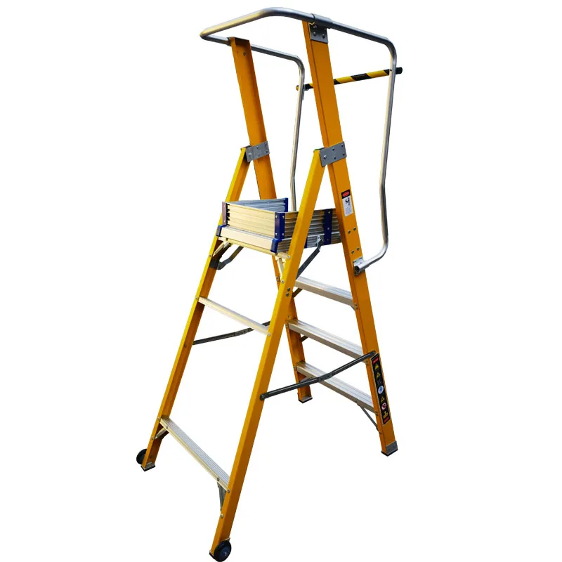 5step Safety Ladder Glass Fiber Flat Step Buy Engineering Ladder