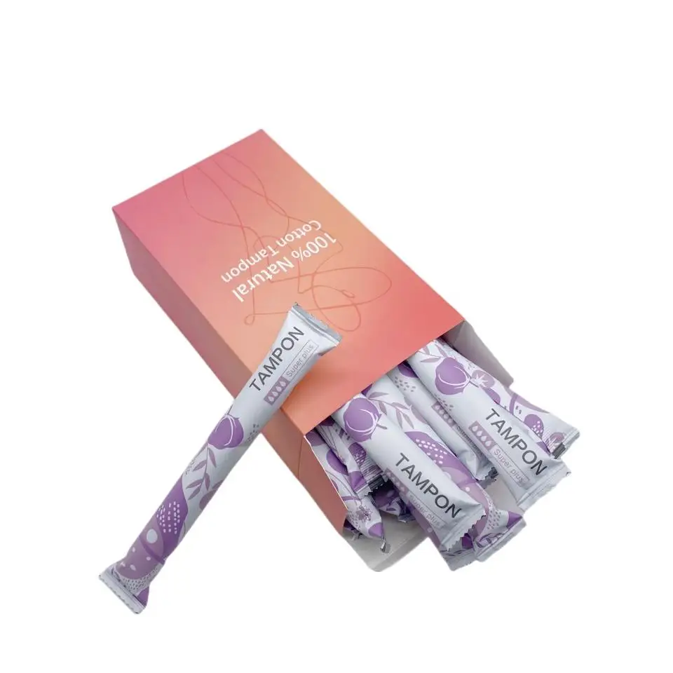 Wholesale Organic Cotton Tampons Hot Selling Menstruation Feminine
