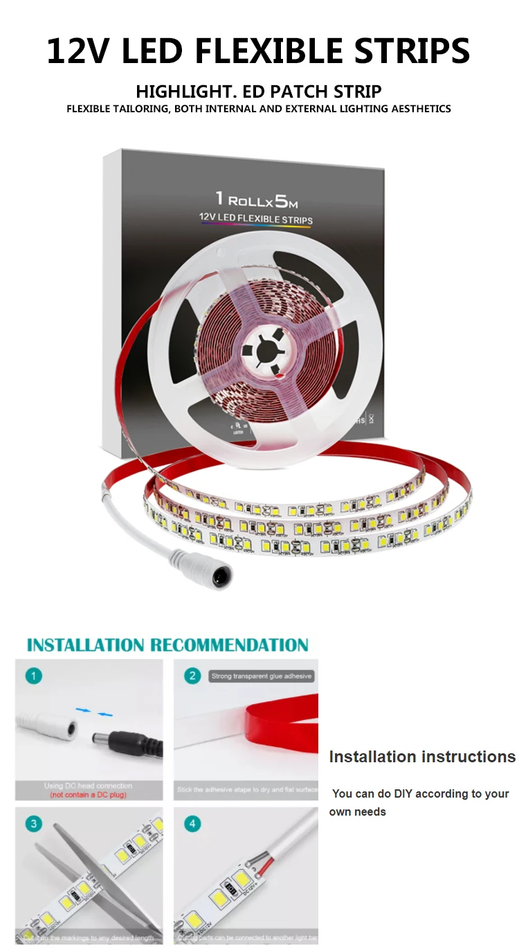 Hot 1Cm/Cut 12W 6*12 Silicone Neon Strip Light Mini Free Cut 12V Silica Gel Neon Flex 220V Indoor Led Rgb Strip Light
