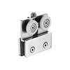 glass sliding door roller sliding system