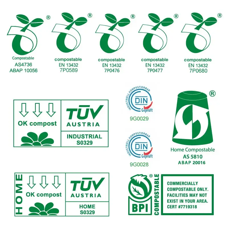 定制可生物降解塑料狗粪袋,狗垃圾袋,狗粪袋