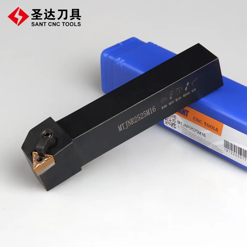 External Turning Tool Holder Mtjnr With Tnmg Inserts For Cnc Lathe