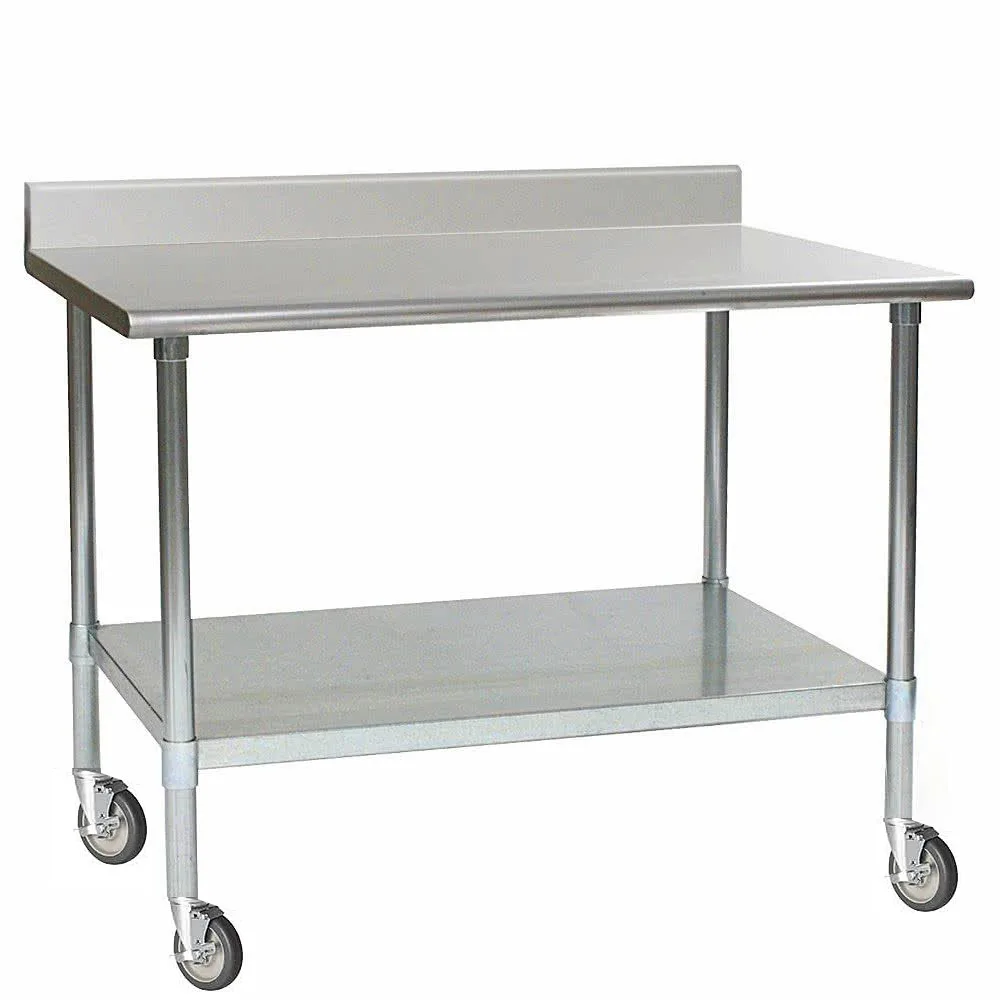 Customizable Bakery Work Table - Durable & Easy to Assemble