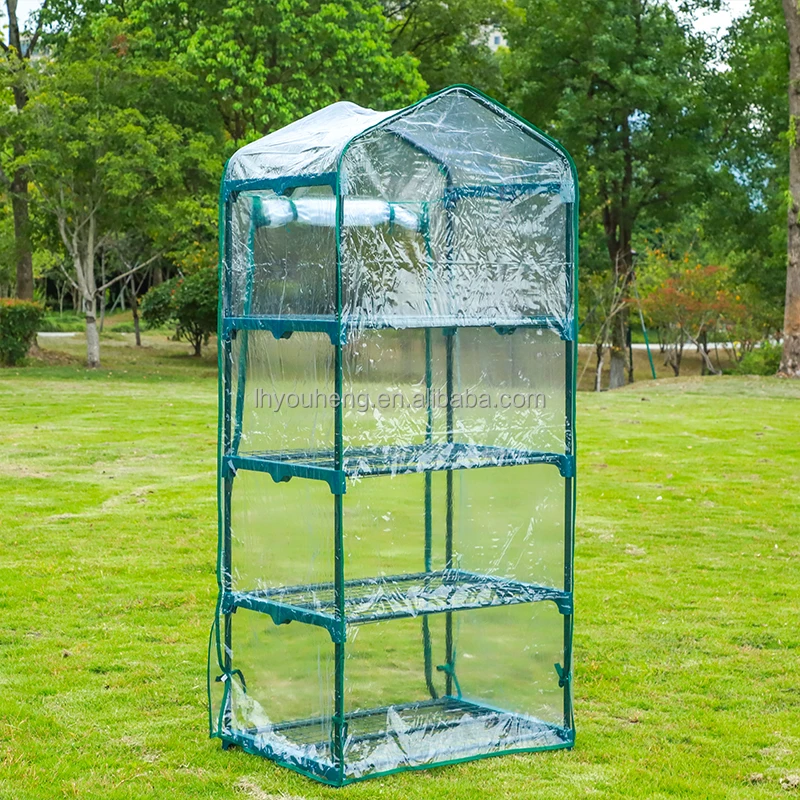 High Quality 4story Garden Greenhouse Waterproof Transparent Pvc Cover