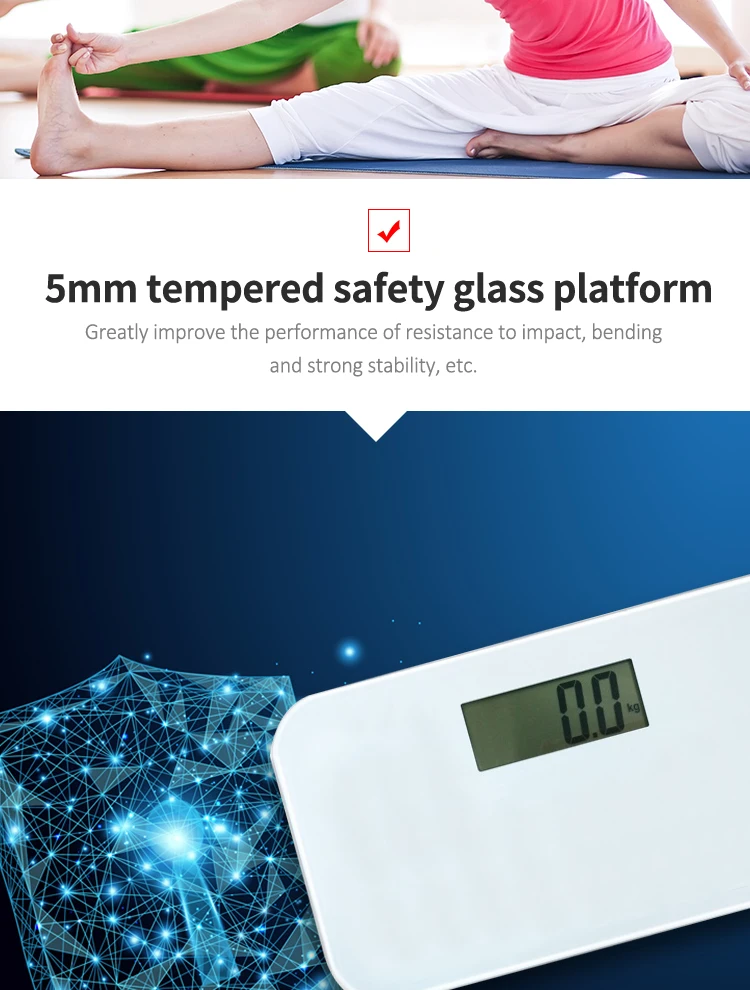 Homedics Electronic Digital Scale Measure Body Fat For Weight Watchers