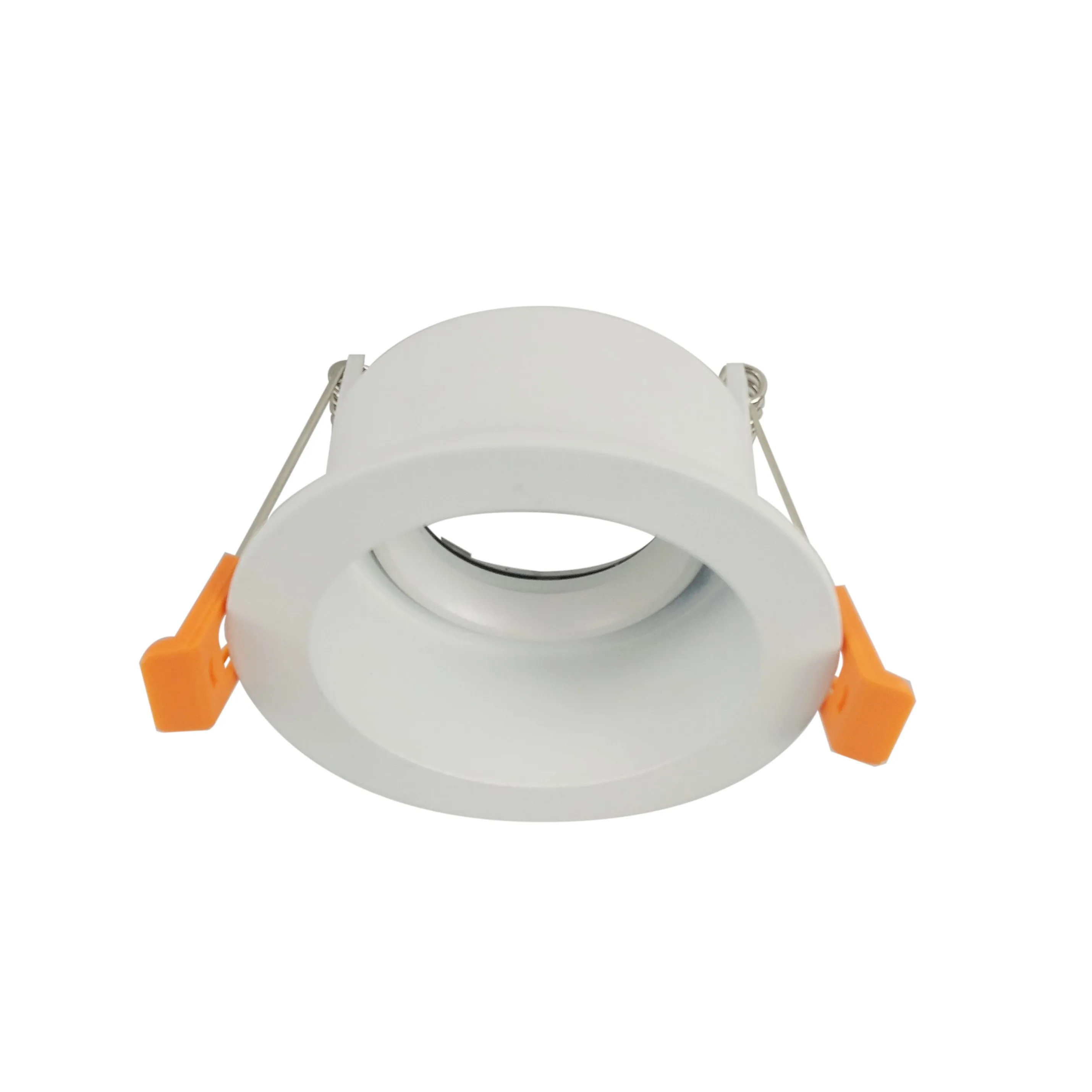 White and Black Rotatable Recessed Adjustable gu10 mr16 Downlight Frame