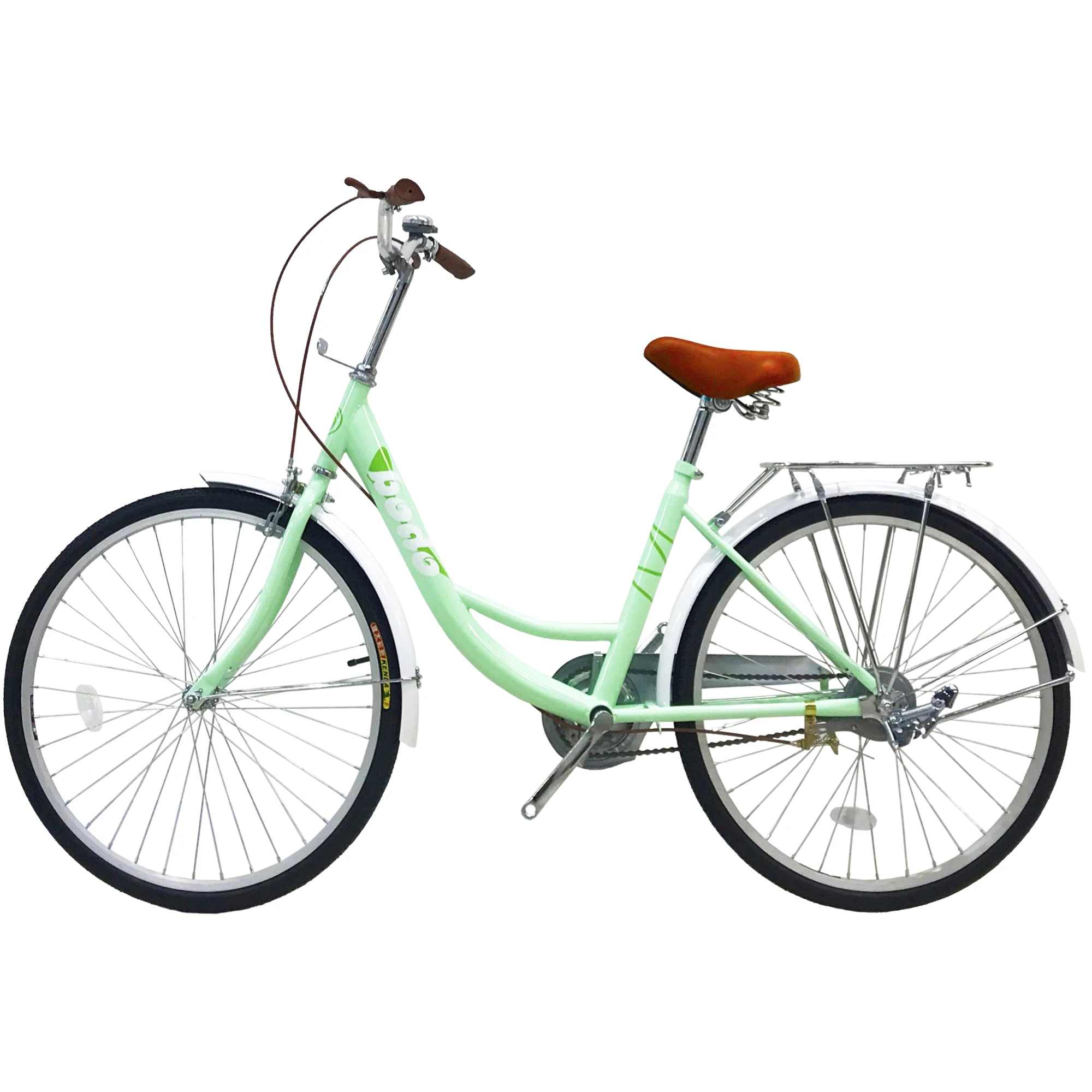 24英寸单速碳钢车架通勤自行车便宜自行车城市自行车女性 - buy urban