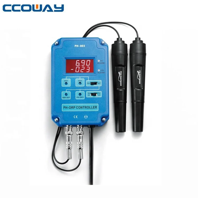 Automatic Ph Orp Controller Online Tank Ph Controller Dosing Pump