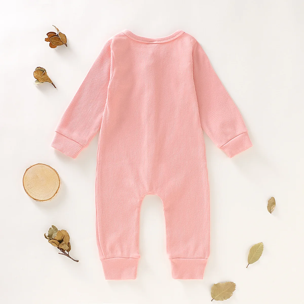 Solid Color Ribbed New Born Baby Cotton Linen Rompers Buy Ribbed Baby