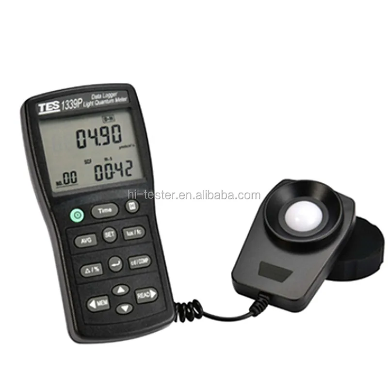 Tes1339p Data Logger Light Quantum Meter,Photosynthesis Light Quantum