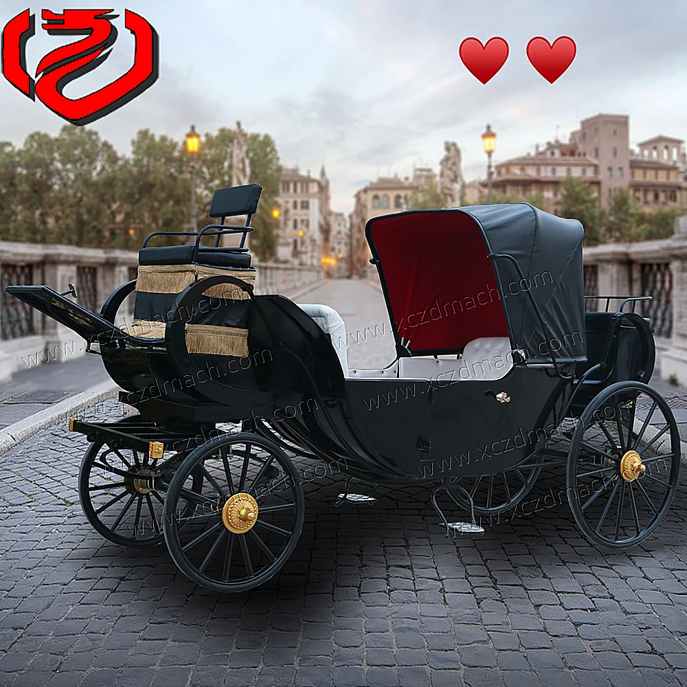 Modern Horse Carriage,Amusement Parks Royal Horse Carriage/electric Horse Carriage,Custom Design