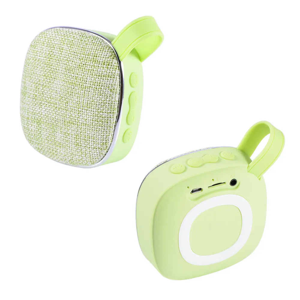 X25 Mini Bluetooth Speaker Wireless Portable Fabric Speaker MP3 Player with Microphone TF Card Slot AUX