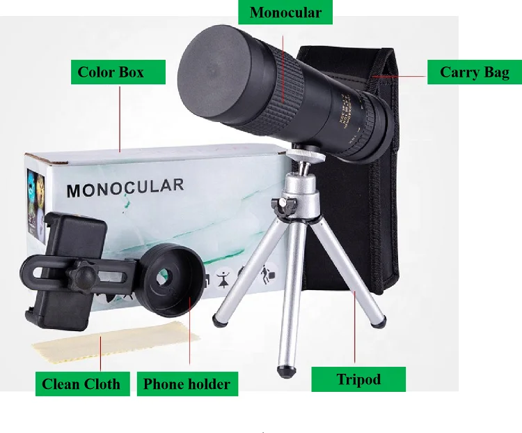 4K 10 Monocular