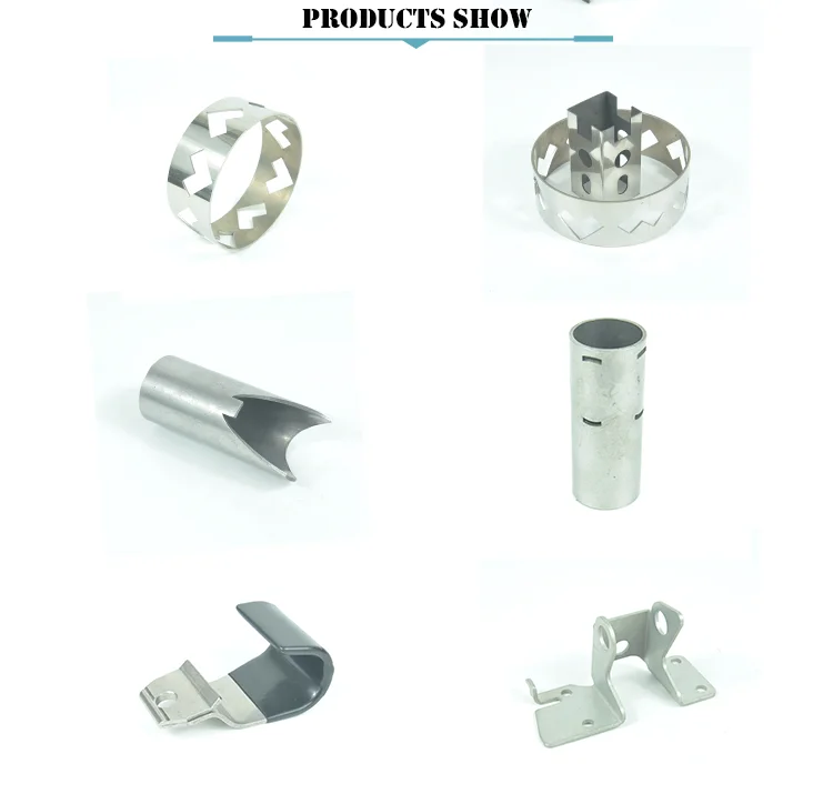 customer made 3d 5d precise laser cutting bending tube pipe fabrication services