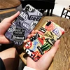 for iphone 11 pro case fashion brand stussy vans protective designer colorful Graffiti iphone 6 7 8 plus X XR Max pro cases