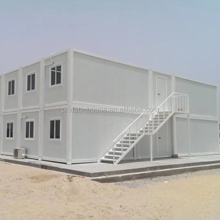 Canary Islands Low Cost Prefabricated House Design 40ft Flat Pack Container