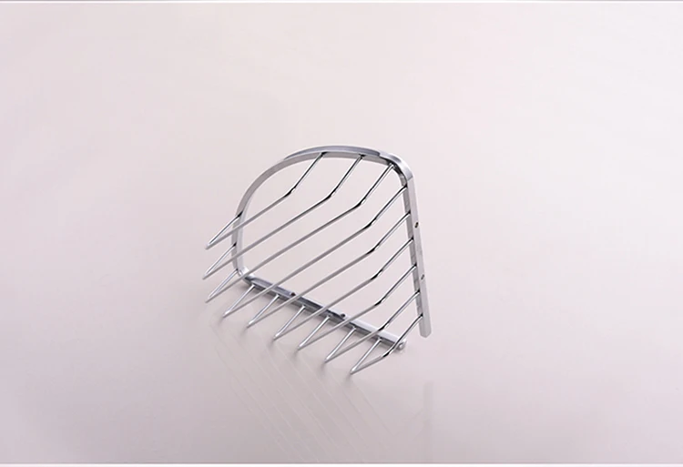 HIDEEP Bathroom Accessories Brass Chrome Triangle Basket Shower Shelf Towel Holder