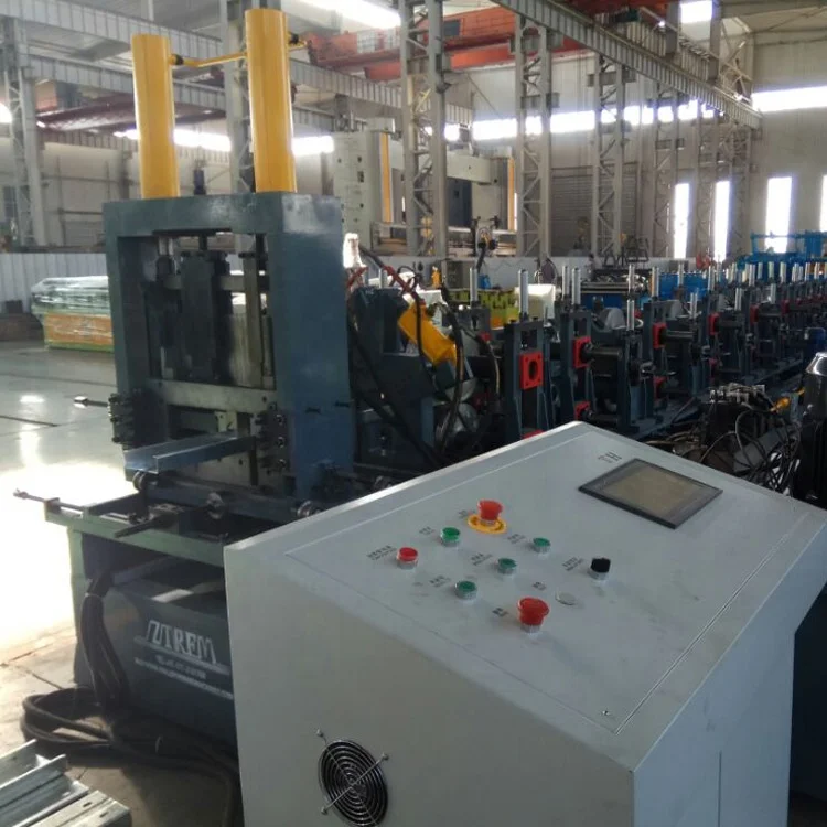 Easy operaion heavy auto metal steel C Z interchangeable purlin making machine (6).jpg