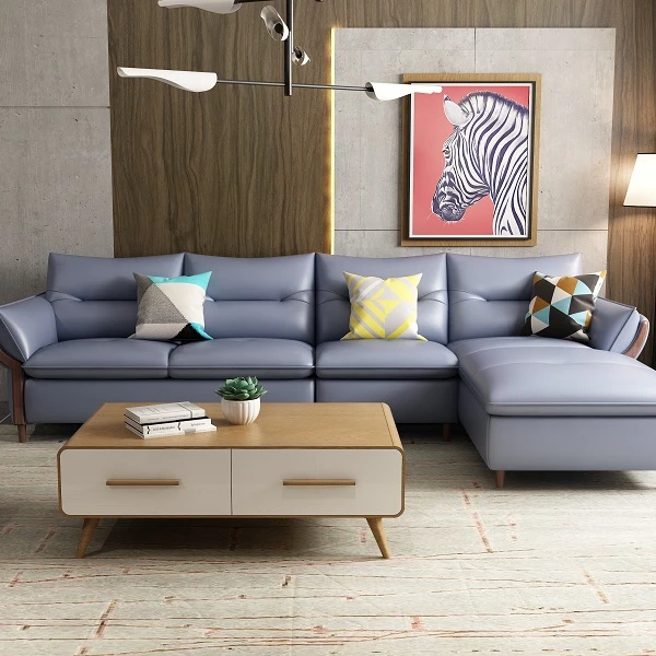 Dubai Living Room Leather Corner Sofa Furniture - Buy Living Room Sofas ...