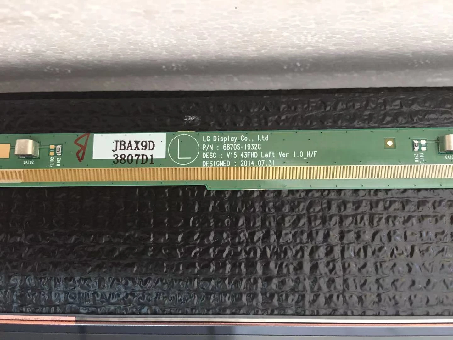 Original Screen Tv Screen Change Lc430duy-sha1 Pcb1932c,1933c - Buy ...