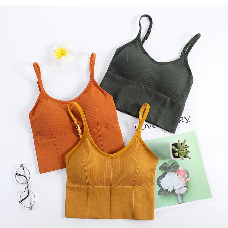 Sexy Backless Bralette Active Bra For Women Seamless Padded Bra Women Lingerie Cotton Wireless