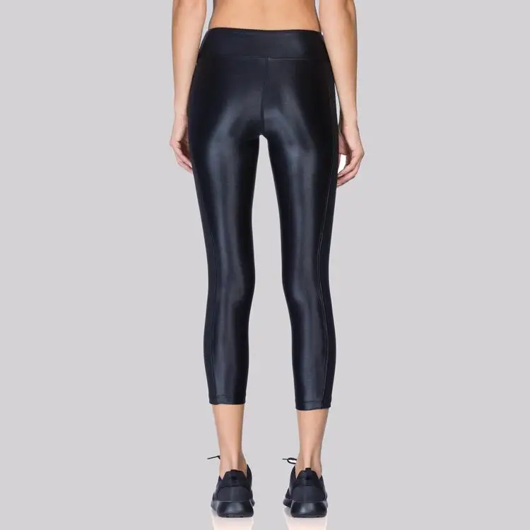 shiny running tights