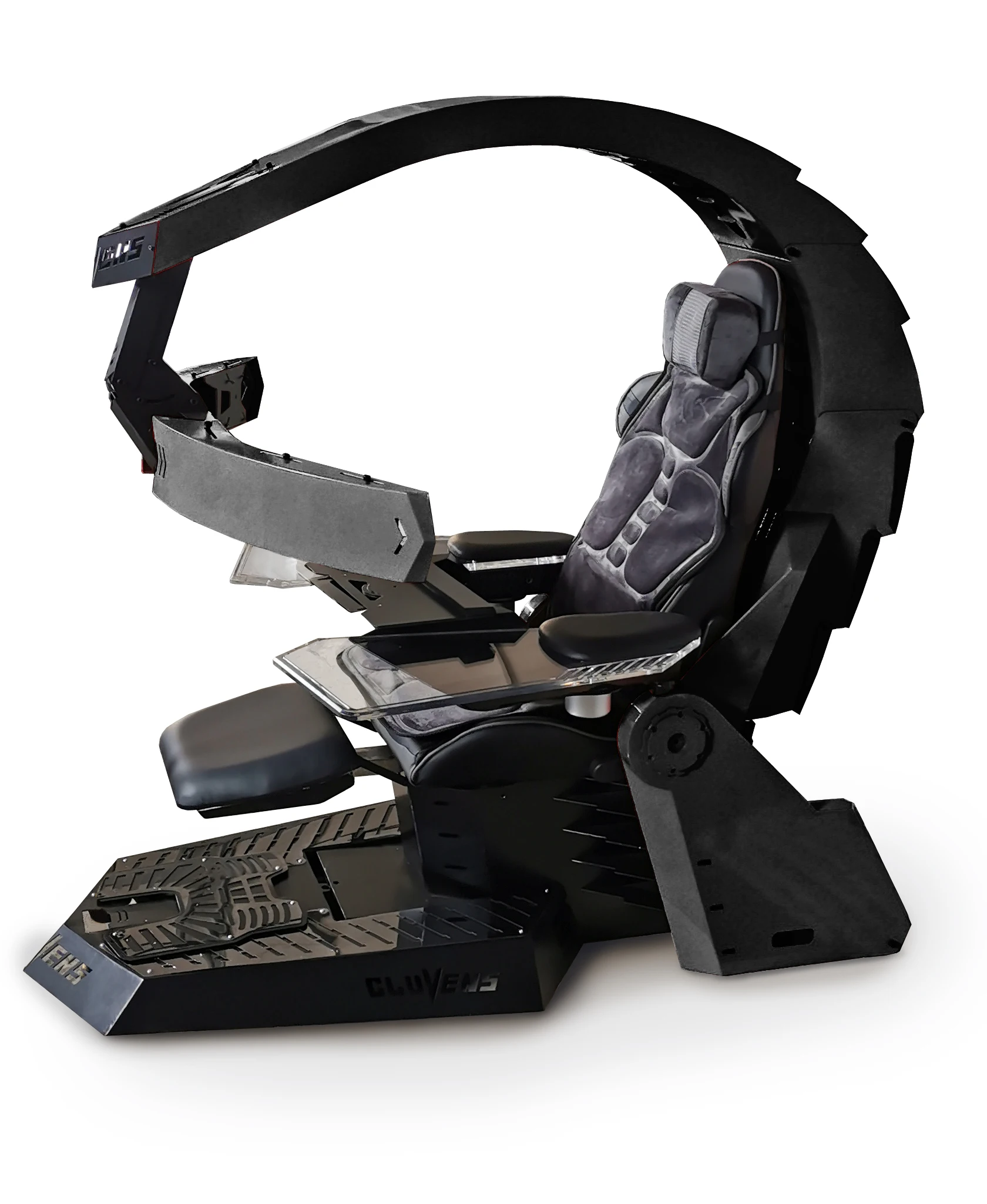 Cluvens Unicorn Computer Chair Cockpit Gaming Cockpit For Monitors Zero