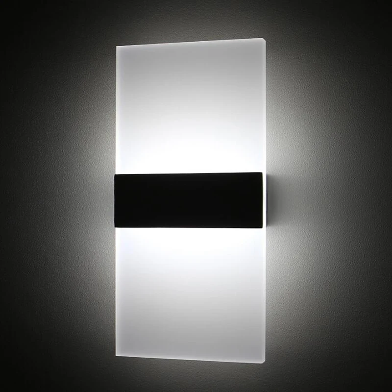Cheap Factory Price Acrylic wall light hotel led step lights wall led light with wholesale price