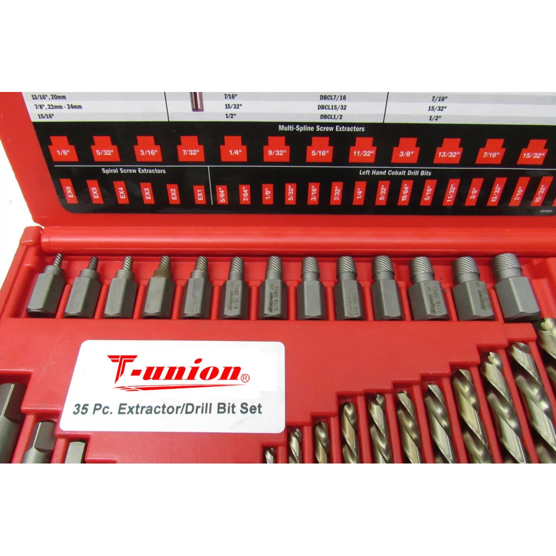 35 Pieces Master Screw Extractor Drill Bit Set Scmc Mightytools Tools