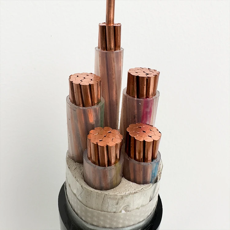 High Quality Shielded Electrical Wire Power Cable Low Voltage 0.6/1kv 4