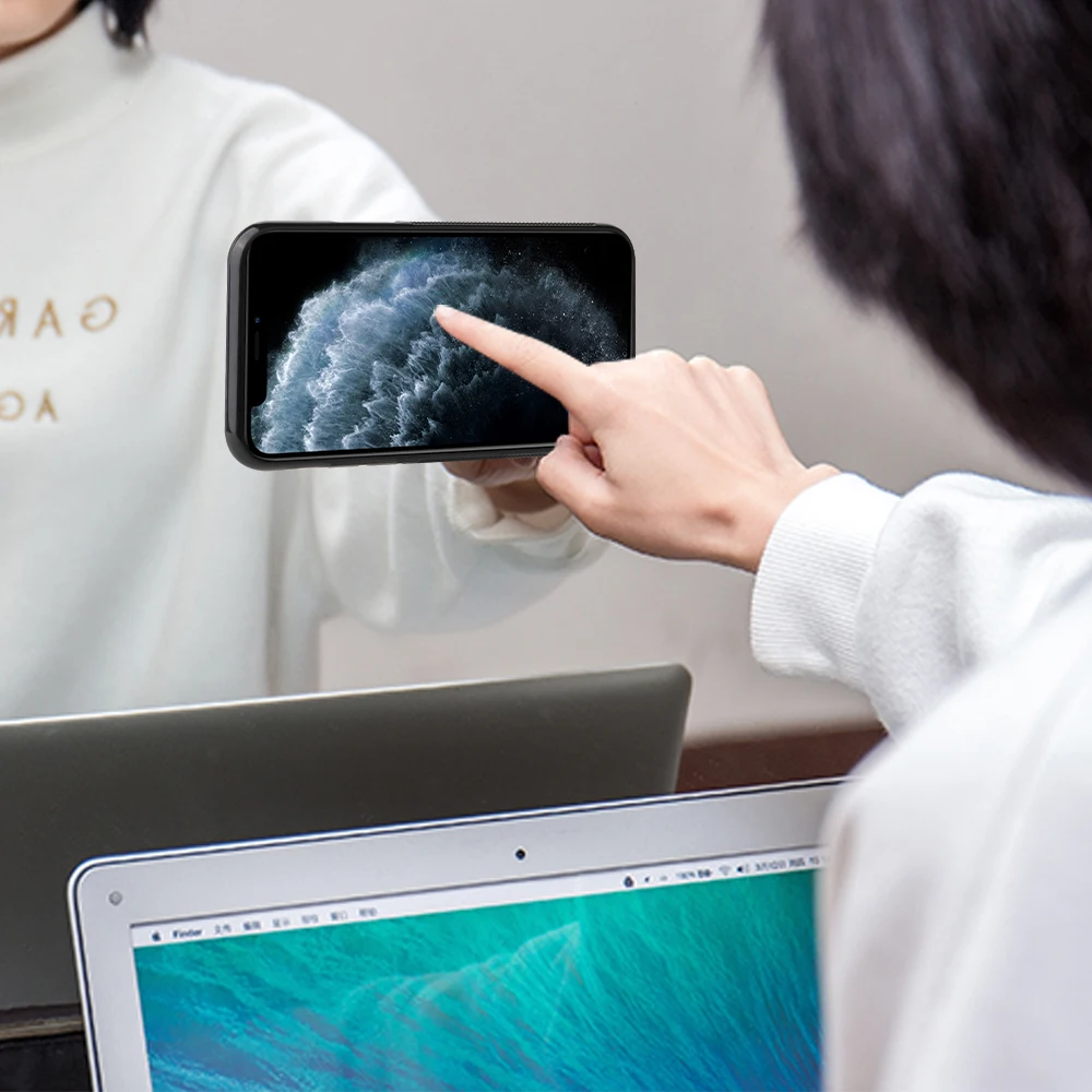 Nano Suction Full Protective Magical Anti gravity phone case For iphone 11 Pro max Sticky Phone Back case Cover