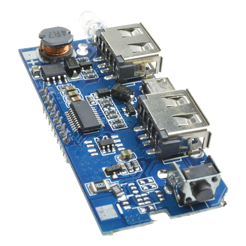 1a 18650 电池充电器板移动电源充电模块pcb液晶显示器,用于arduino