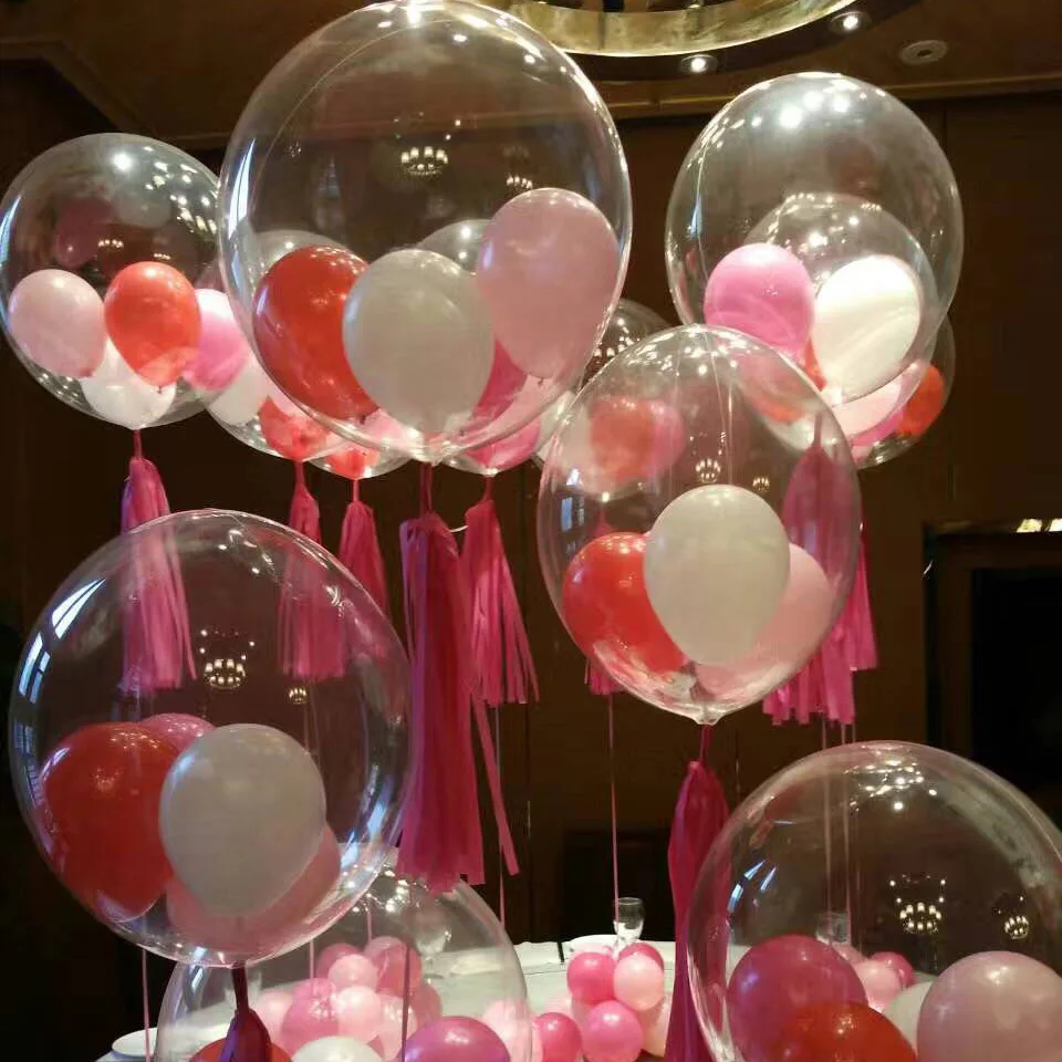 wholesale double layer balloon wedding balloon