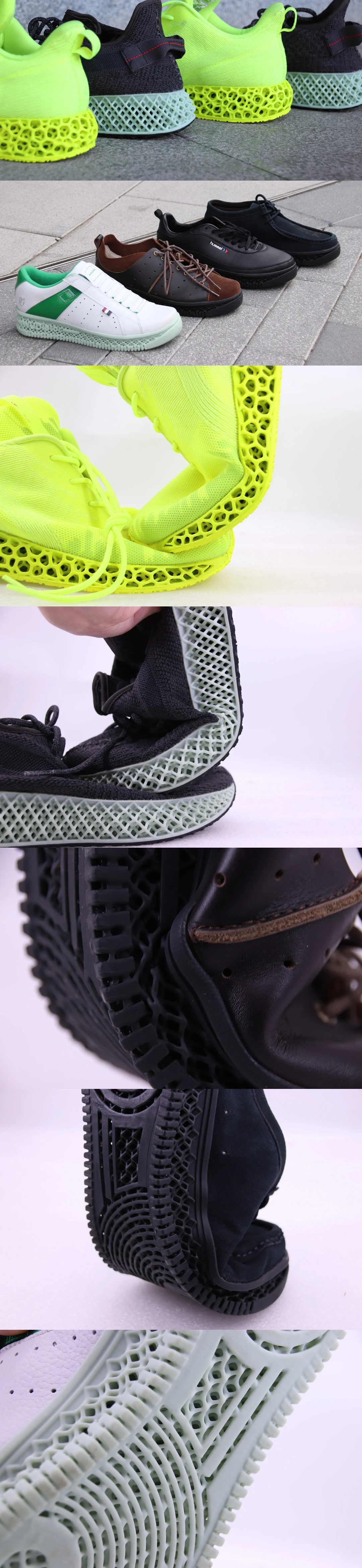 2020 High technology 3D shoes lastest design sneaker shoe Prototype AlphaEdge 4D  3D Sport Shoes Soles lightweight 3D soles