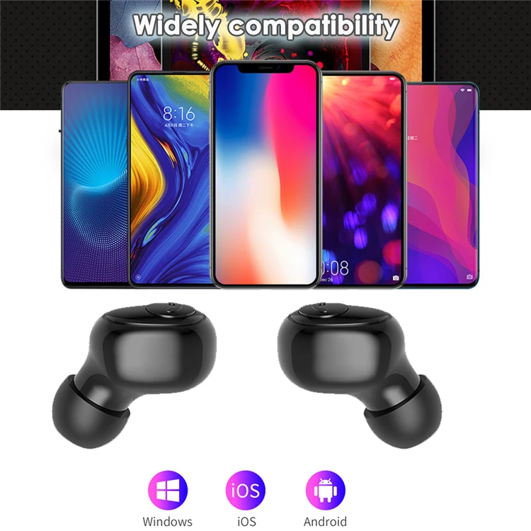 Hot selling extra 8D bass stereo G6s wireless  audifonos Bluetooth TWS earbuds  V5.0 in-ear kopfhorer