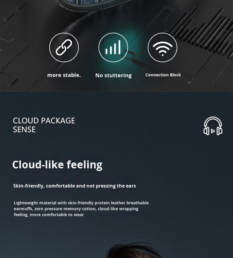 P9 Pro Max Over-Ear Noise-Canceling Wireless Earphones IPX3 Waterproof Type-C Charging LED Battery Indicator for 5.0