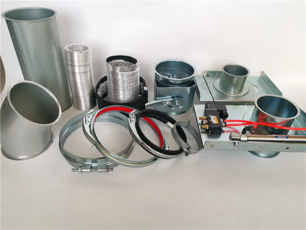 Dust Collector Pneumatic Blast Gate Automatic Sliding Damper Valve 160