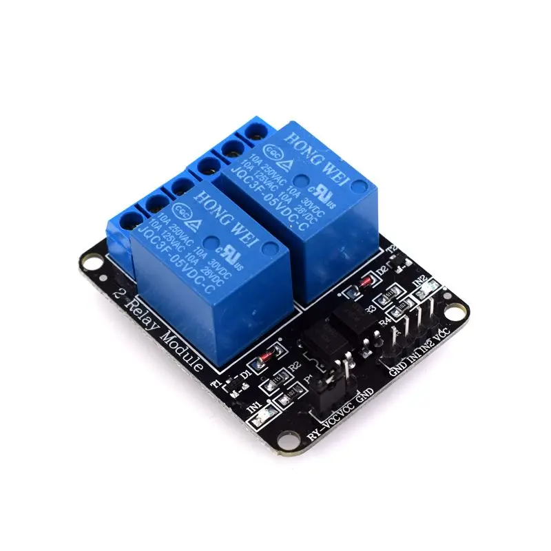 HW383A 5V 2 Channel Relay Module Low Level Triggered 2Way 2CH Relay