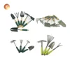 Carbon steel garden tools with rubber coated handle