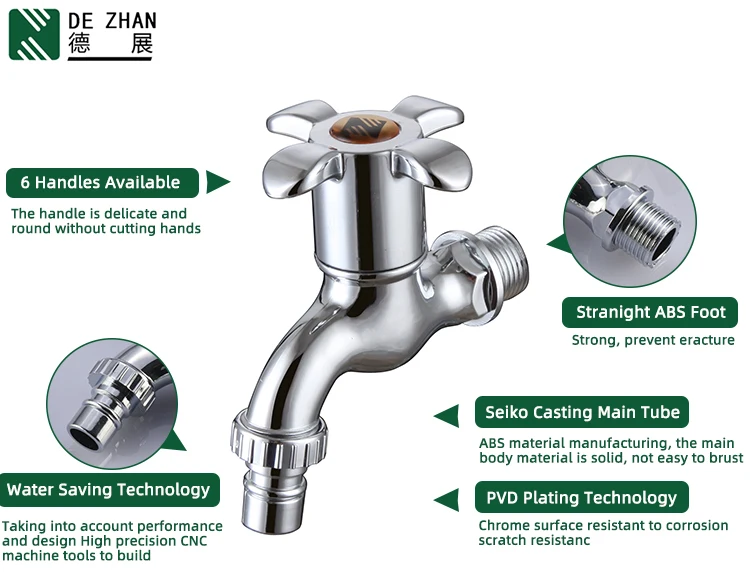 Chinese Cheap Price Garden Tap Faucet Plastic Bibcock