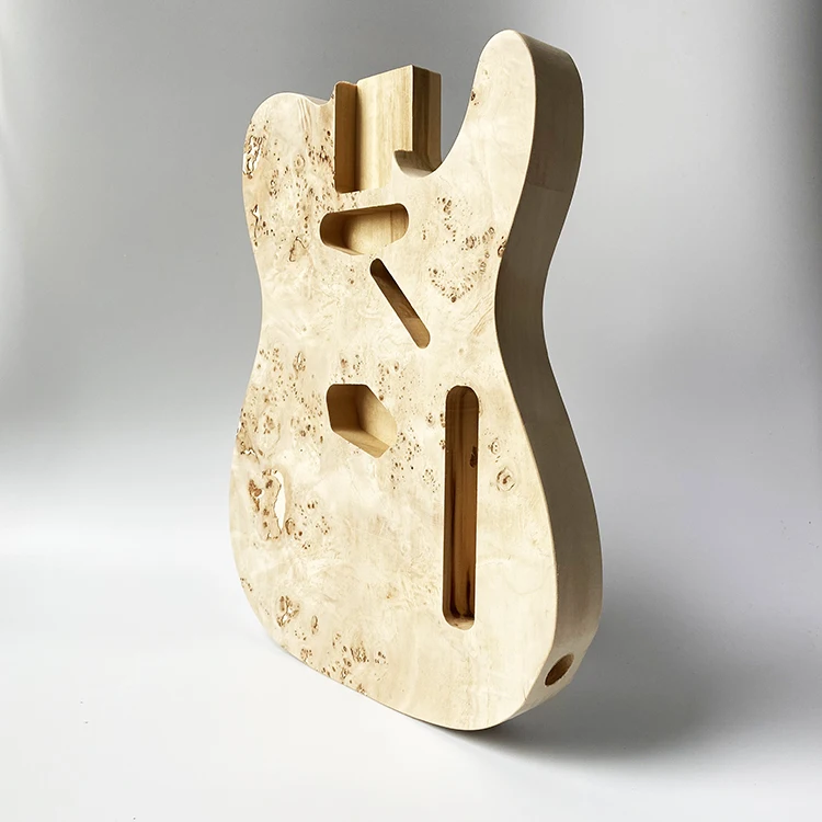 Custom Diy Basswood Solid Electric Guitar Body Barrel Blank Unfinished