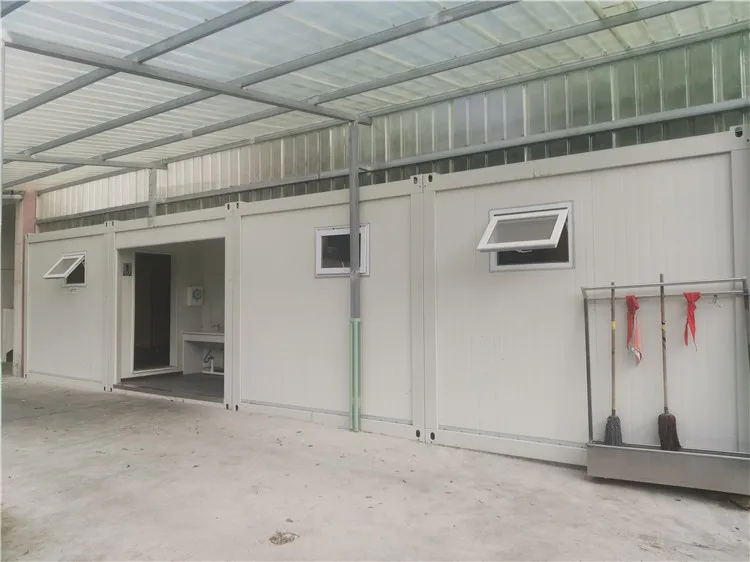 Factory direct supply portable modular container restroom or bathroom public toilet prefab toilet container