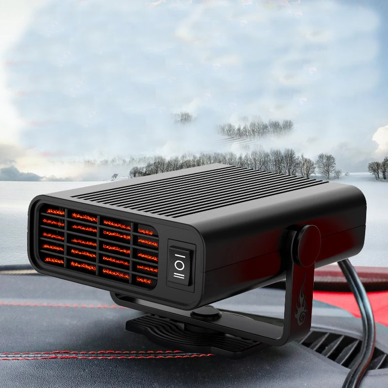 Electric Car Heater Fan 12v 24v Windshield Defrosting 120w Fast Heating