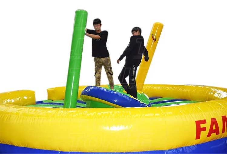 inflatable balance jousting set