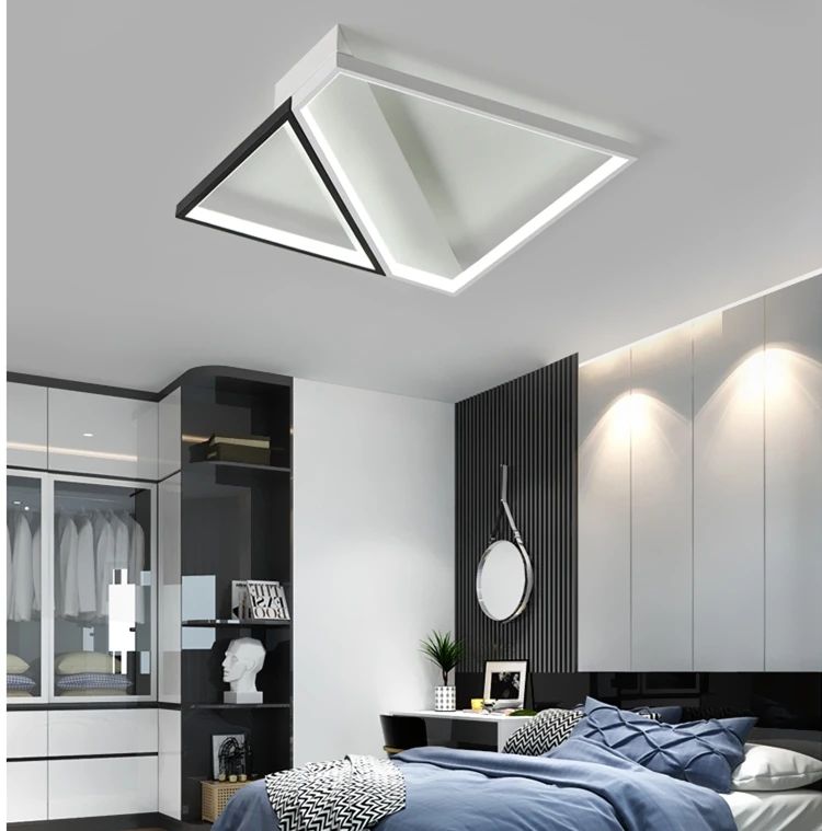 LED lámpara de techo lámpara de techo 40w 65w residenciales dormitorio lámpara a + 