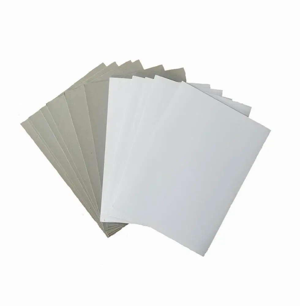 White Coated Duplex Board With Grey Back - Buy Duplex Board Grey Back ...