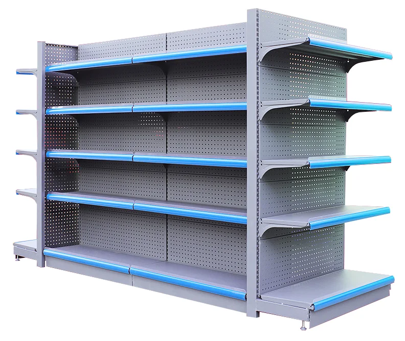 Modern Retail Shop Gondola Shelving Grocery Shelf Store Used Display